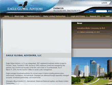 Tablet Screenshot of eagleglobal.com